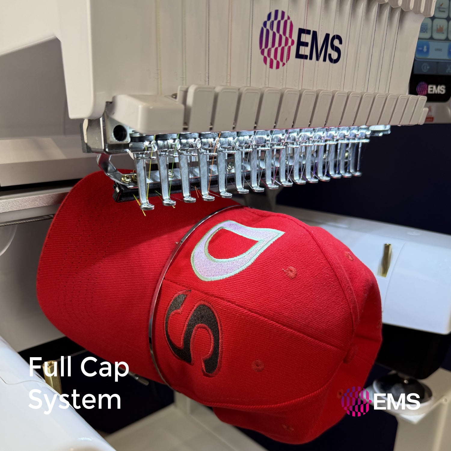 Single Head Embroidery Machine 15 Needle