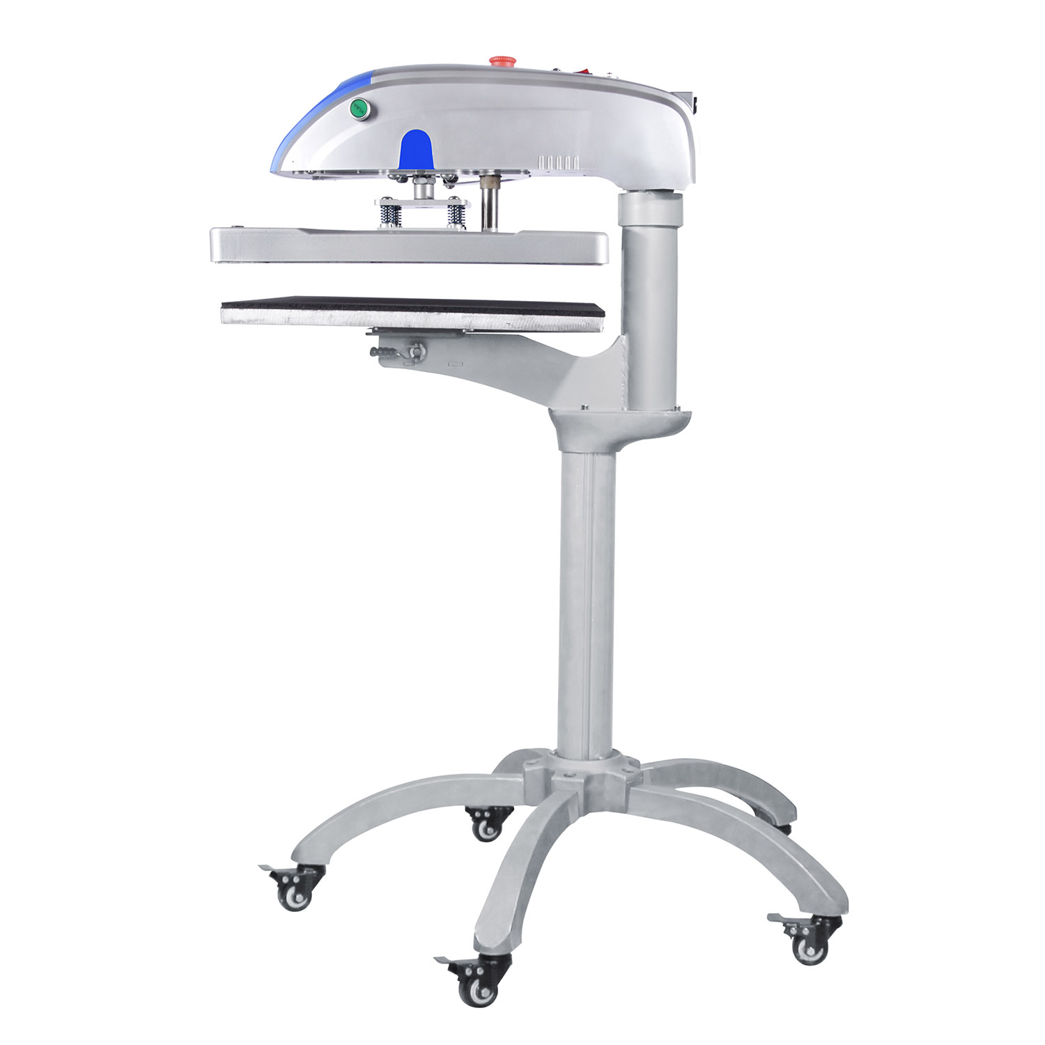 40x50cm Prime Swing-away Automatic T-shirt Heat Press Machine W/Movable Caddie Stand