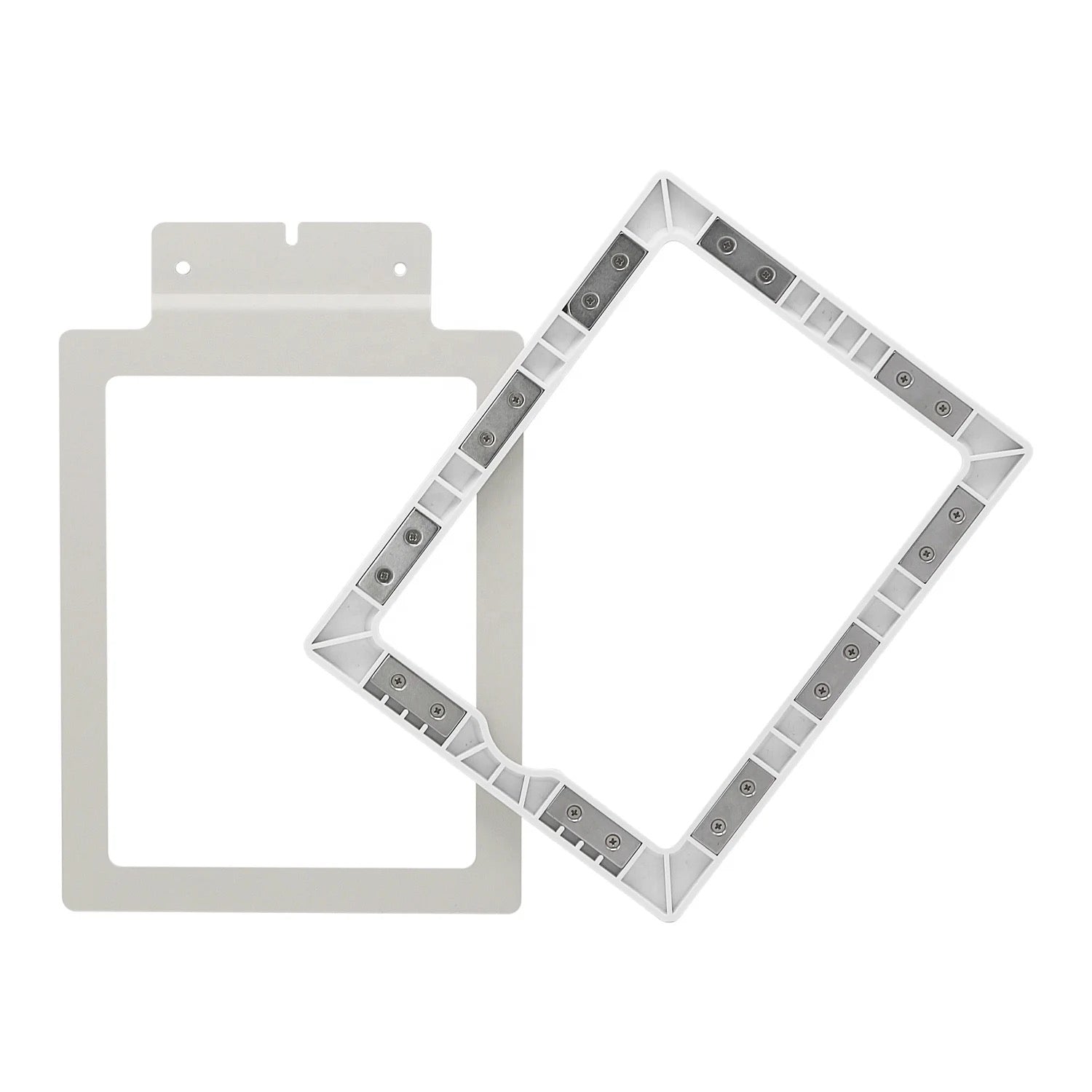 Magnetic hoop frames