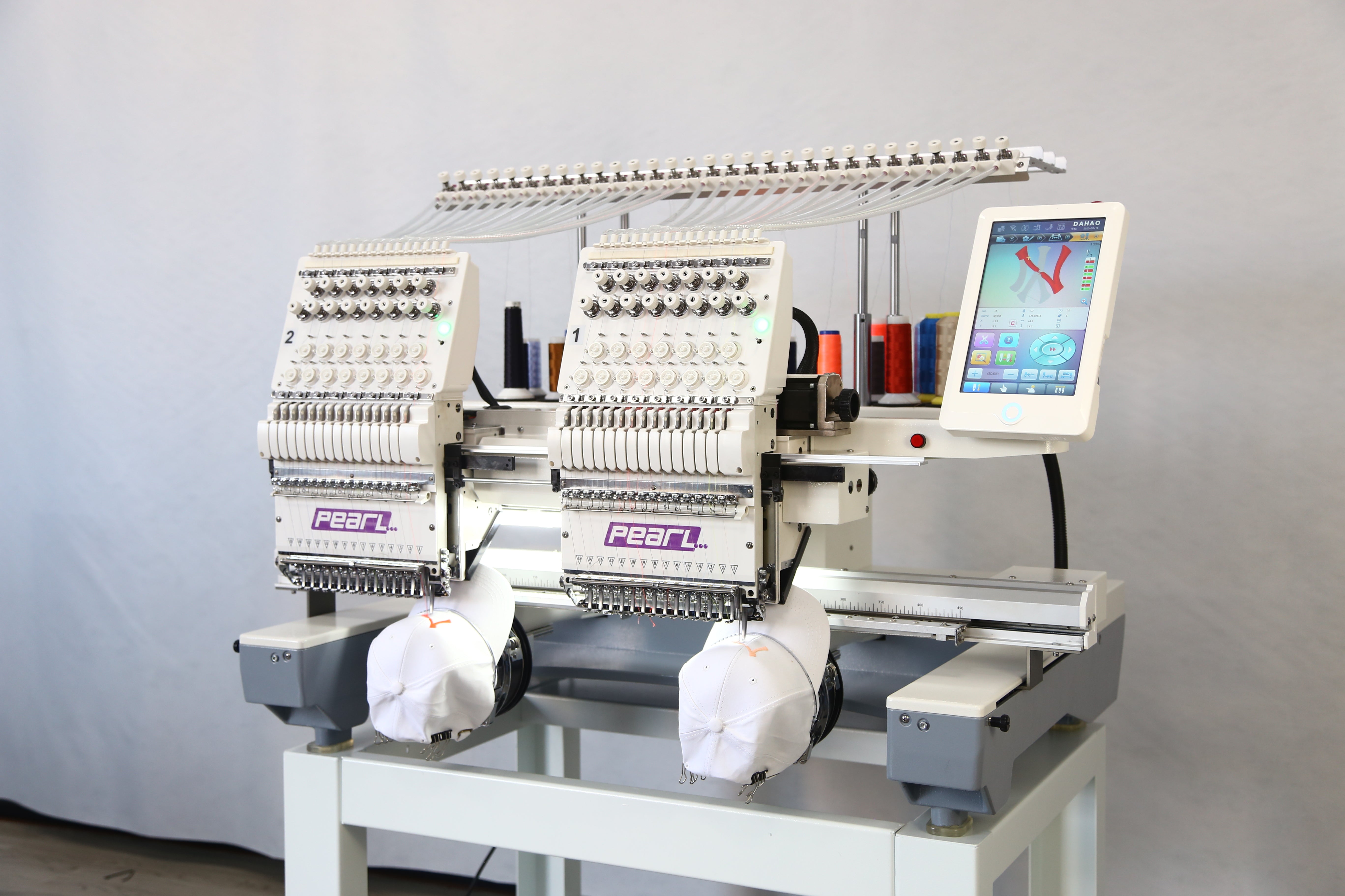 Twin Head Embroidery Machines