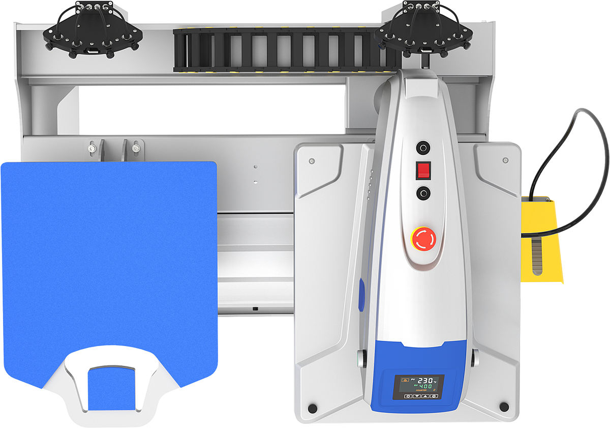 Dual Fully electric Heat press