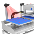 Heat press laser