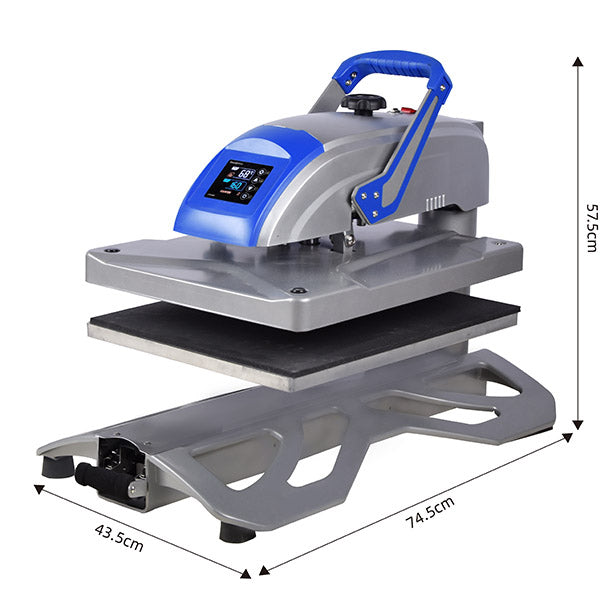 40x50cm Swing-away Manual Heat Press Machine W/Slide-out Drawer