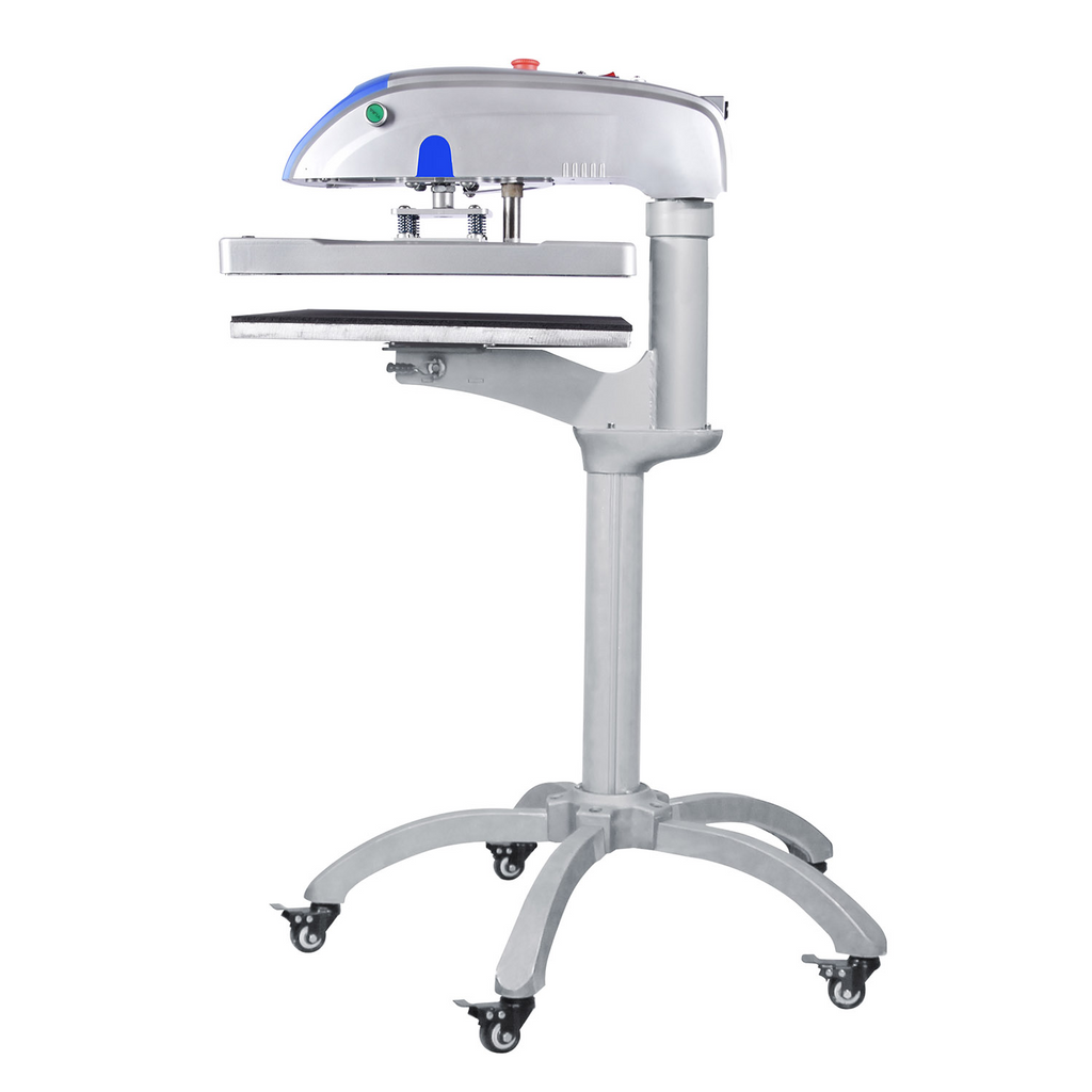 40x50cm Prime Swing-away Automatic T-shirt Heat Press Machine W/Movable Caddie Stand