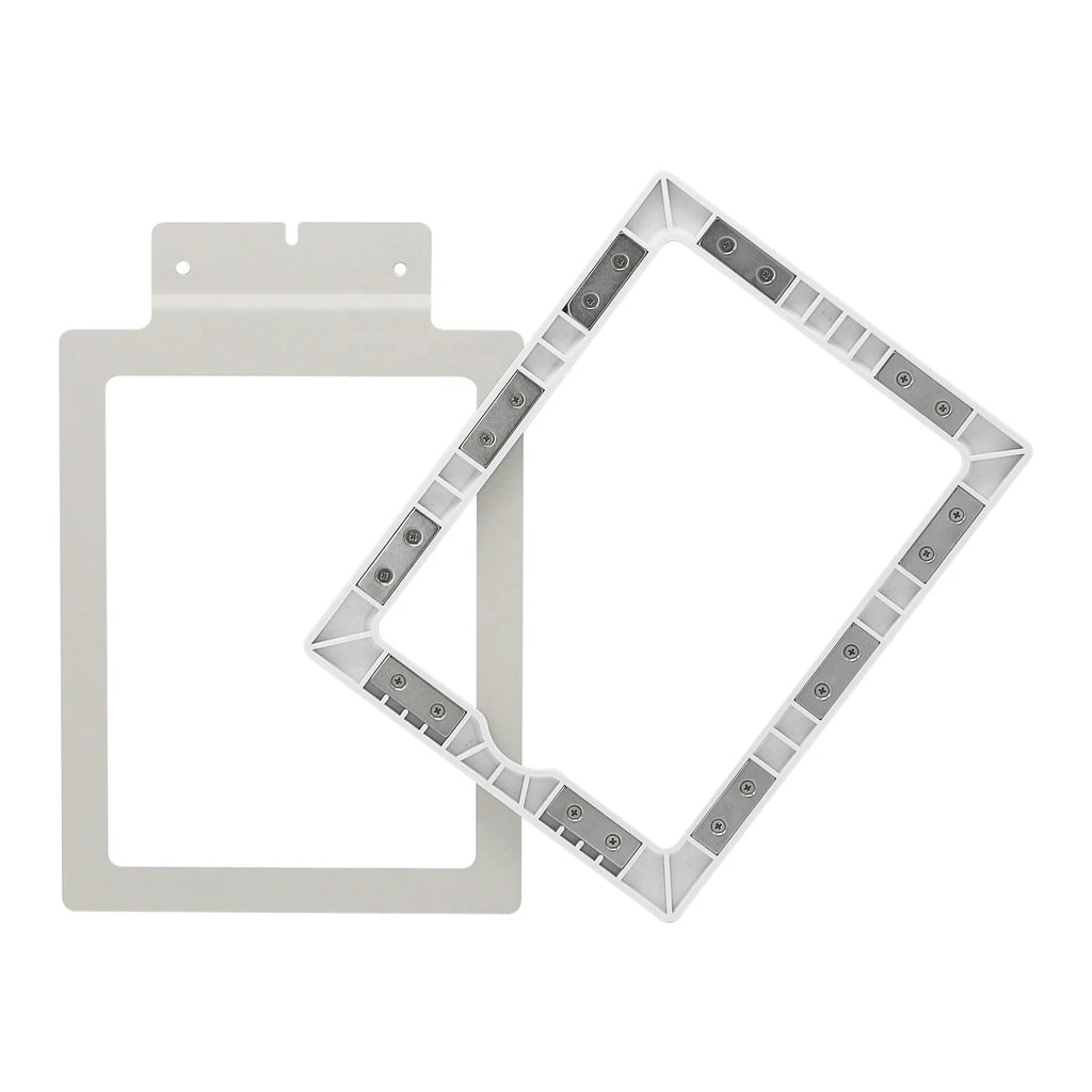 Magnetic hoop frames