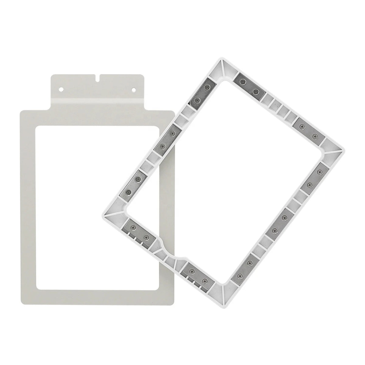 Magnetic hoop frames